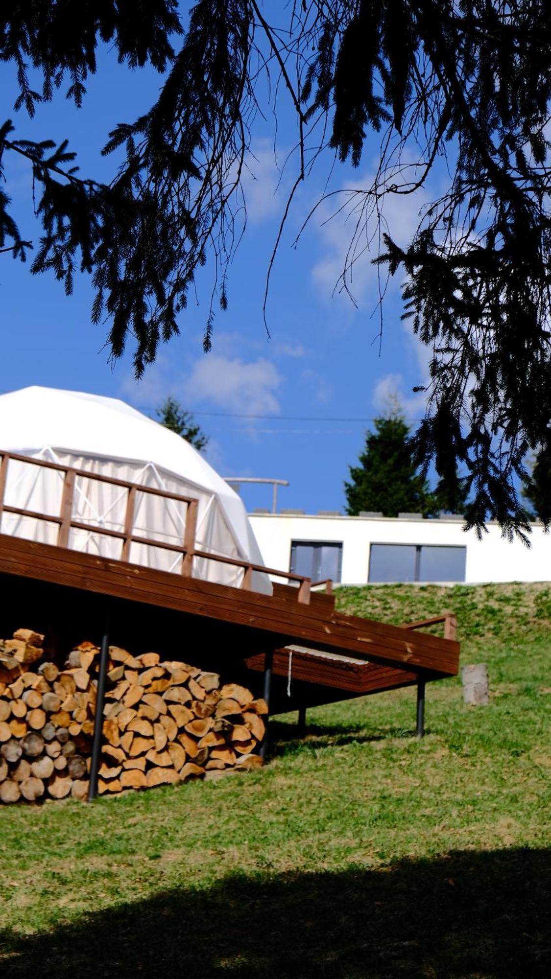 Глемпінг Де Вайб Hotel Vorokhta Ngoại thất bức ảnh